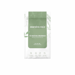 NUESTRA RAÍZ TÉ MATCHA ORGÁNICO 50 G