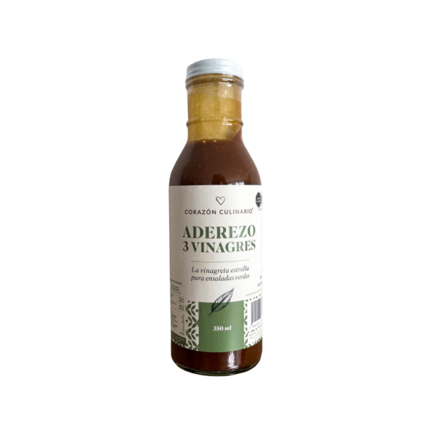 CORAZÓN CULINARIO TRES VINAGRES VINAGRETA 350 ML