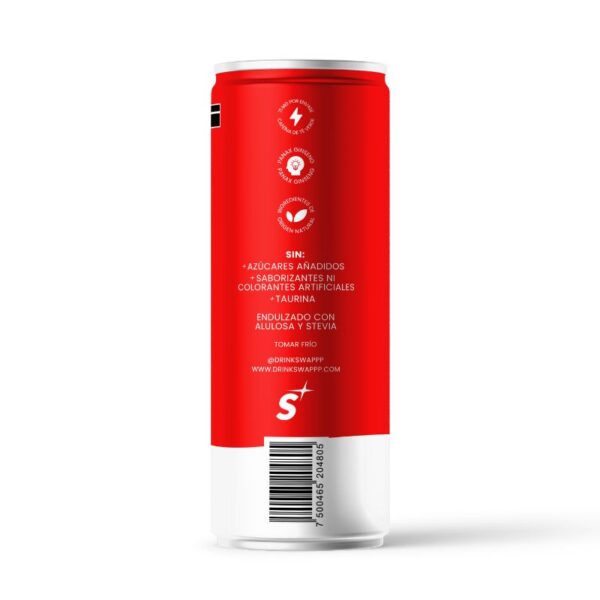 SWAPPP LIMONADA FRESA BEBIDA ENERGIZANTE (12 LATAS DE 355 ML) - Image 2