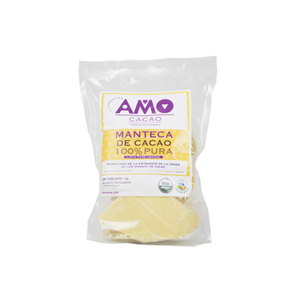 AMO CACAO MANTECA DE CACAO 1 KG