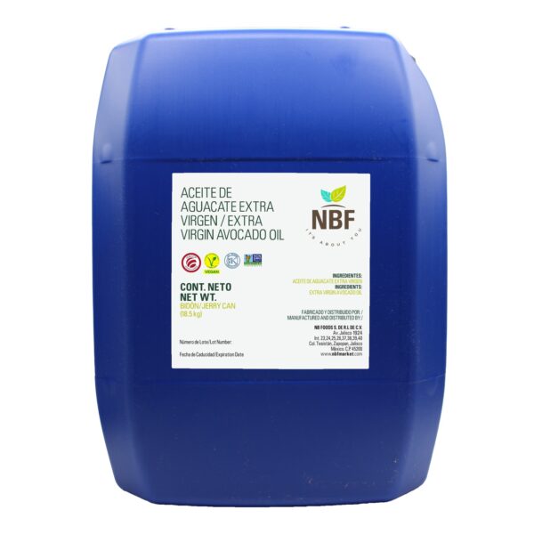 NBF AGUACATE EXTRA VIRGEN ACEITE GDE 20 L