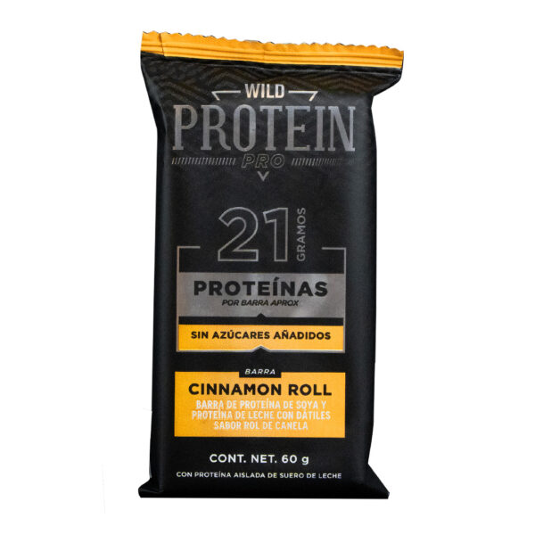 WILD FOODS CINNAMON ROLL (10 BARRAS PRO DE 60 G) - Image 2