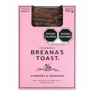 BREANAS TOAST ALMENDRA Y ARÁNDANO 170 G