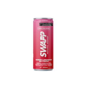 SWAPPP LIMONADA FRESA BEBIDA ENERGIZANTE (12 LATAS DE 355 ML)