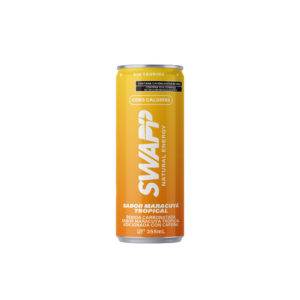 SWAPPP MARACUYÁ TROPICAL BEBIDA ENERGIZANTE (12 LATAS DE 355 ML)