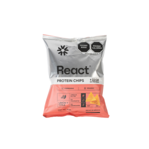 REACT LIMÓN Y CHILE PROTEIN CHIPS 50 G