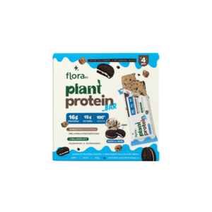 FLORA CAJA COOKIES AND CREAM VEGANAS BARRAS (4 BARRAS DE 50 G)